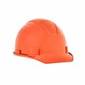 Jackson Safety Hard Hat, Advantage, Non-Vented, Front Brim, Orange 20203